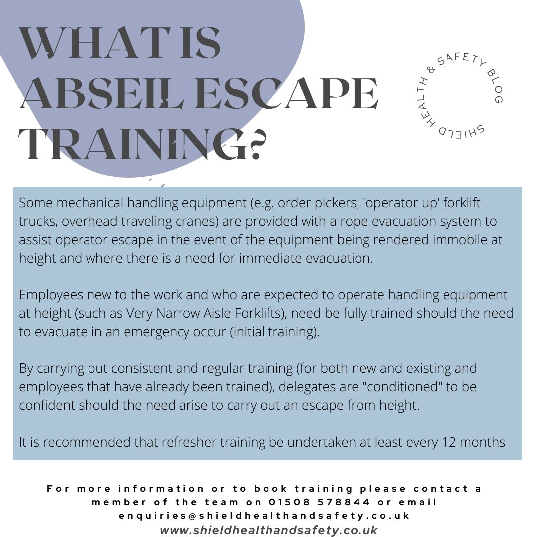 What is Abseil Escape Training?
